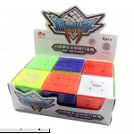 GoodPlay Set of 6-Pack Cyclone Boys Speed Cube Set 3x3x3 Classical Magic Cube Puzzle Toys Stickerless + One Cube Tripod  B00VCVUVQE